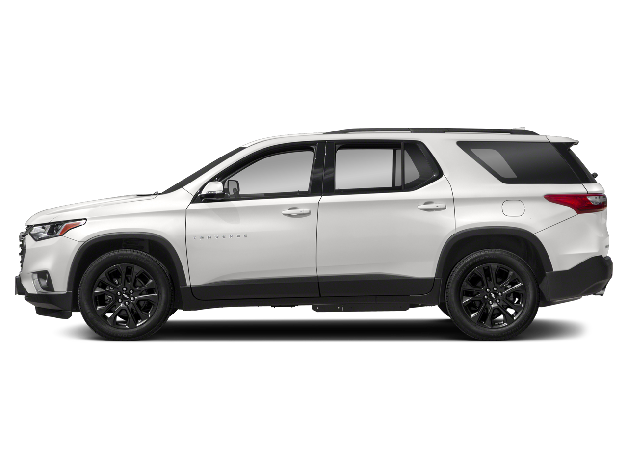 2021 Chevrolet Traverse — rear three-quarter view