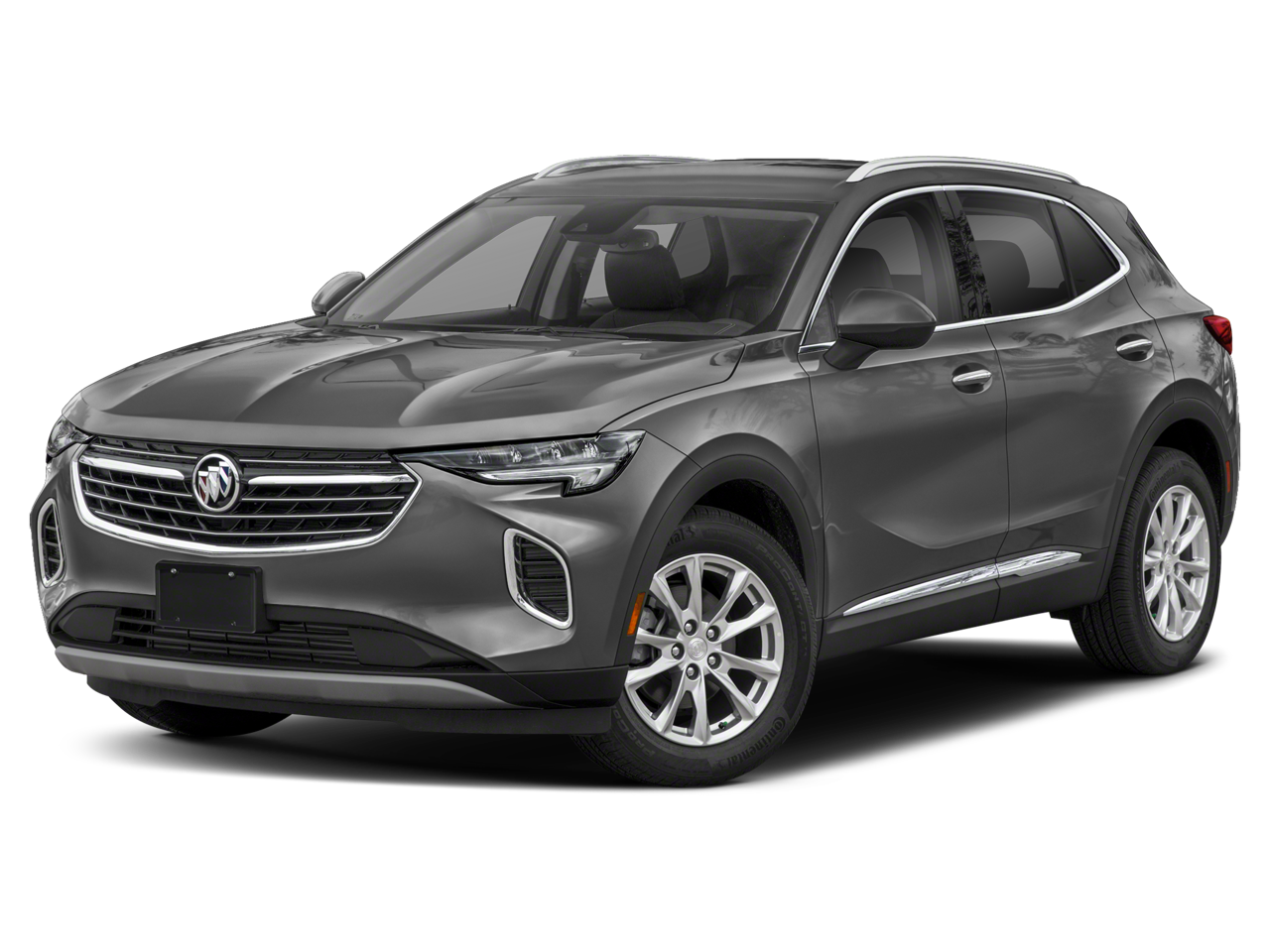 2023 Buick Envision Essence in Cinnabar Metallic — front three-quarter view