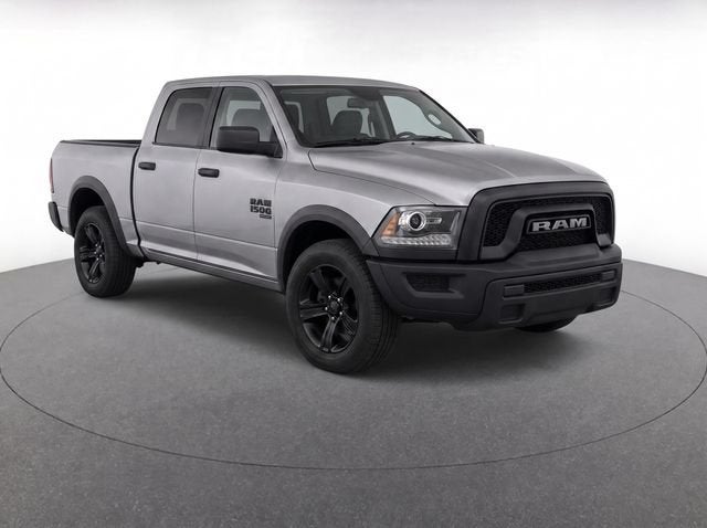 2024 RAM 1500 Classic Warlock in Silver — front three-quarter view