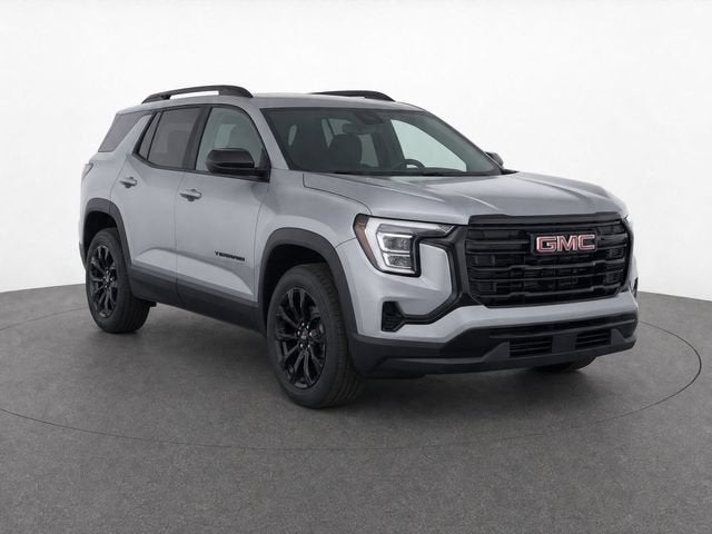 2026 GMC Terrain Elevation in Sterling Metallic — front three-quarter view