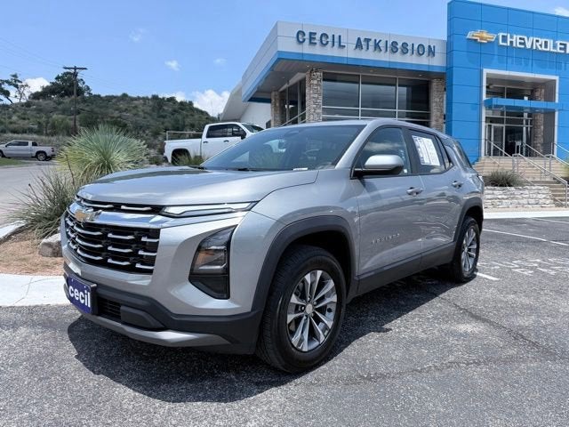 2026 Chevrolet Equinox LT in Sterling Gray Metallic — front three-quarter view