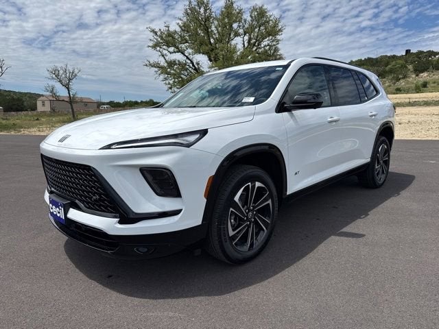 2026 Buick Enclave Sport Touring in Summit White — front three-quarter view