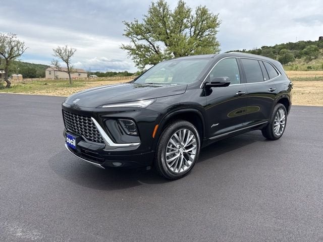 2026 Buick Enclave Avenir in Ebony Twilight Metallic — front three-quarter view