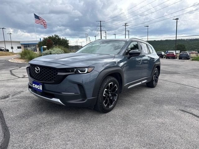 2023 Mazda Mazda CX-50 2.5 Turbo Meridian Edition in Gray — front three-quarter view