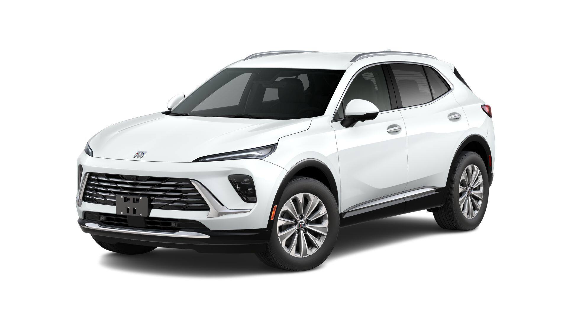 2026 Buick Envision Preferred in Summit White — front three-quarter view